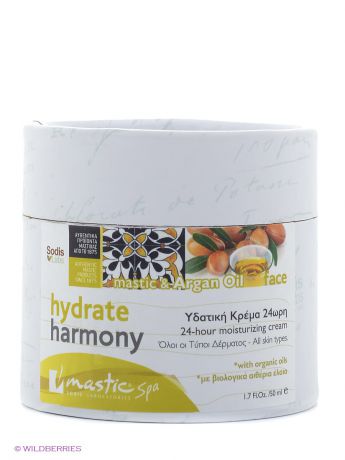 Mastic Spa Крем для лица увлажняющий 24-часа "Hydrate Harmony"