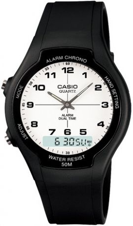 Casio Мужские японские наручные часы Casio Collection AW-90H-7B