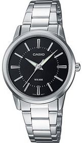 Casio Женские японские наручные часы Casio Collection LTP-1303D-1A