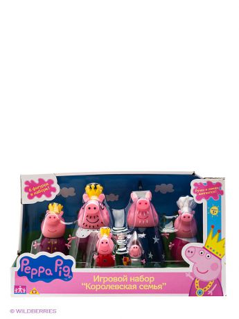 Peppa Pig Игровой набор "Королевская семья Пеппы"