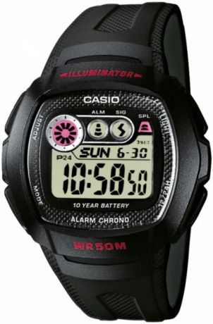 Casio Мужские японские электронные наручные часы Casio Collection W-210-1C