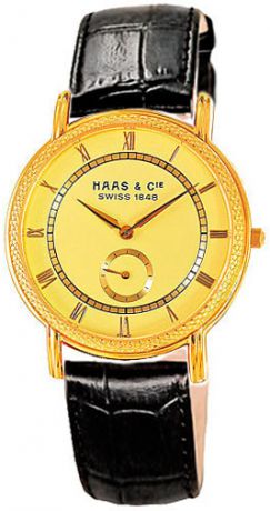 Haas&Cie Мужские швейцарские наручные часы Haas&Cie FYH 401 JVA ремень