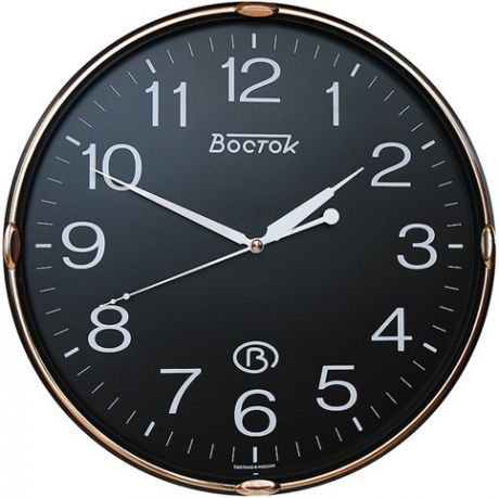 Vostok Пластиковые настенные интерьерные часы Vostok К8120-5-1