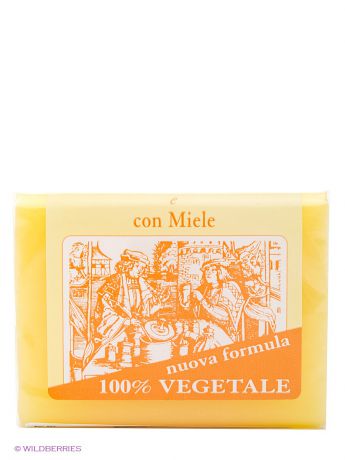 Iteritalia Натуральное глицериновое мыло с  медом, 150 гр