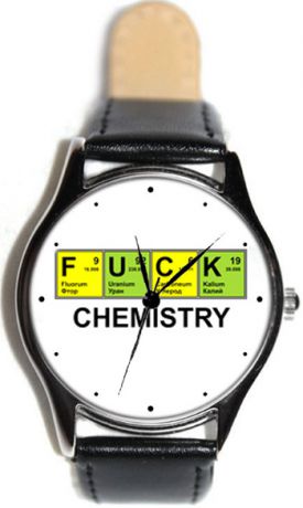Shot Дизайнерские наручные часы Shot Standart Химические Элементы