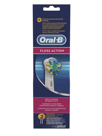 ORAL_B Насадка для электрических зубных щеток, Floss Action EB25, 2 шт