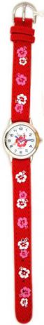 Тик-Так Детские наручные часы Тик-Так H114-4 бордовые цветы