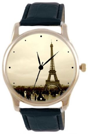 Shot Дизайнерские наручные часы Shot Concept Париж черн. рем.