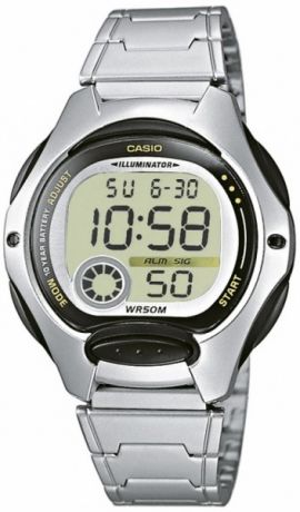 Casio Женские японские спортивные электронные наручные часы Casio Sport LW-200D-1A