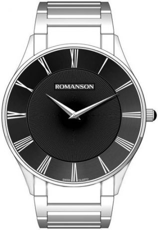 Romanson Мужские наручные часы Romanson TM 0389 MW(BK))