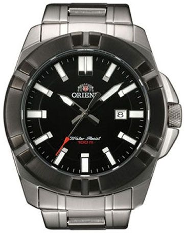 Orient Мужские японские водонепроницаемые наручные часы Orient UNE8001B