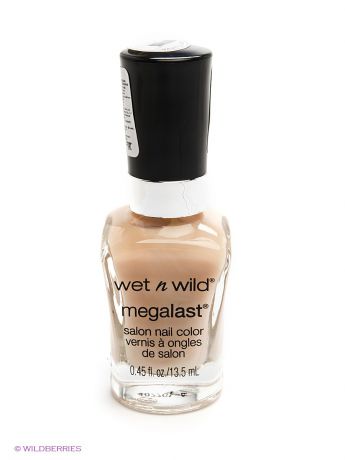 Wet n Wild Лак для ногтей "megalast salon nail color", тон 2% milk