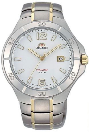 Orient Мужские японские водонепроницаемые наручные часы Orient UN81002W