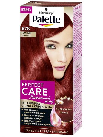 Palette Краска для волос PCC 678 Темный Рубин
