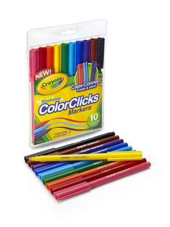 Crayola 10 соединяющихся фломастеров