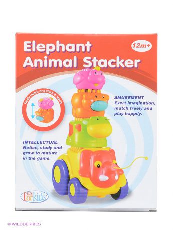 Toy Target Каталка "Веселые слоники"