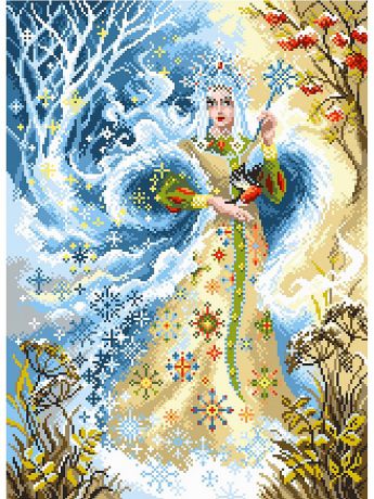 Матренин Посад Рисунок на канве Волшебница зима
