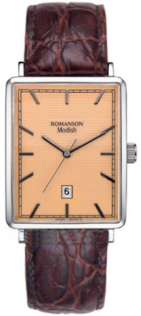 Romanson Мужские наручные часы Romanson DL 5163S MW(RG)
