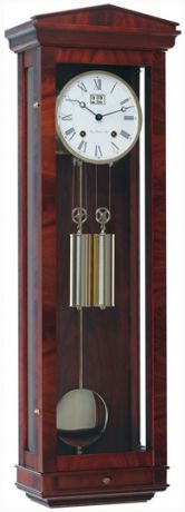 Hermle Деревянные настенные механические часы с маятником и боем Hermle 70899-070058