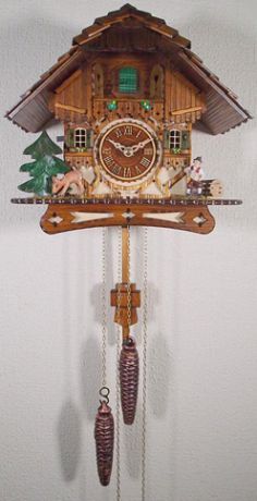 Trenkle Настенные интерьерные часы с кукушкой Trenkle 1506