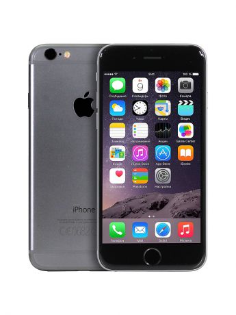 Apple Смартфон iPhone 6, 128Gb Space Gray