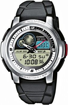 Casio Мужские японские спортивные наручные часы Casio Sport, Pro Trek AQF-102W-7B