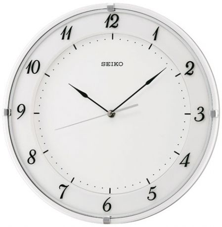 Seiko Пластиковые настенные интерьерные часы Seiko QXA572W