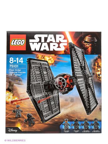 LEGO Игрушка Звездные войны Истребитель особых войск Первого Ордена модель 75101
