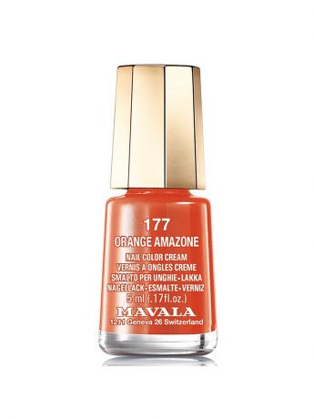 Mavala Лак для ногтей тон 177 Orange amazone
