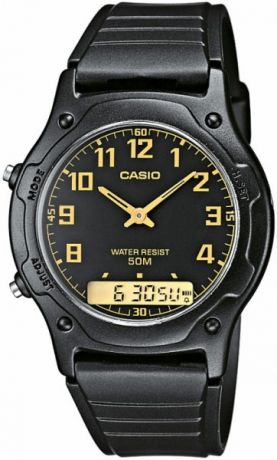 Casio Мужские японские наручные часы Casio Collection AW-49H-1B