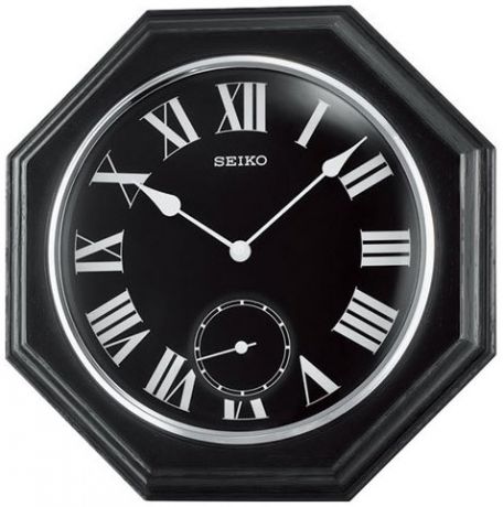 Seiko Деревянные настенные интерьерные часы Seiko QXA567K