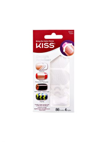 Kiss Трафареты для маникюра и педикюра 86 шт.