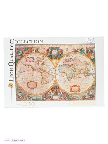 Clementoni Пазл "Старинная карта мира"
