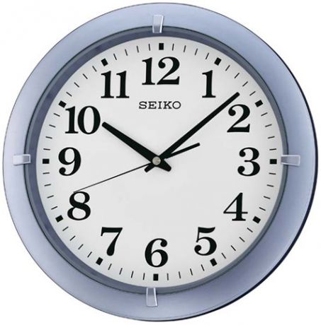 Seiko Пластиковые настенные интерьерные часы Seiko QXA532L