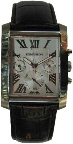 Romanson Мужские наручные часы Romanson TL 0342B MW(WH)