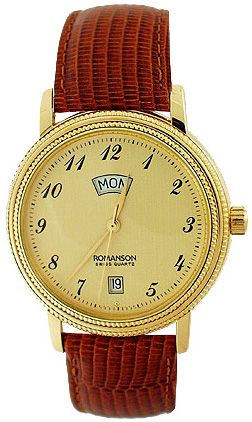 Romanson Мужские наручные часы Romanson TL 0159S MG(GD)