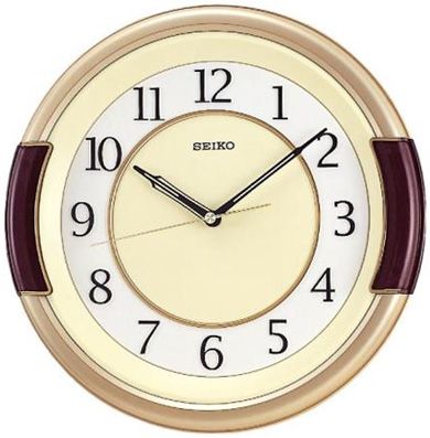 Seiko Пластиковые настенные интерьерные часы Seiko QXA272G
