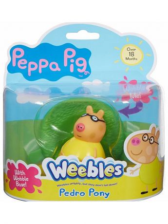 Peppa Pig Фигурка неваляшка пони Педро