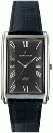 Romanson Мужские наручные часы Romanson TL 0110S MW(BK)