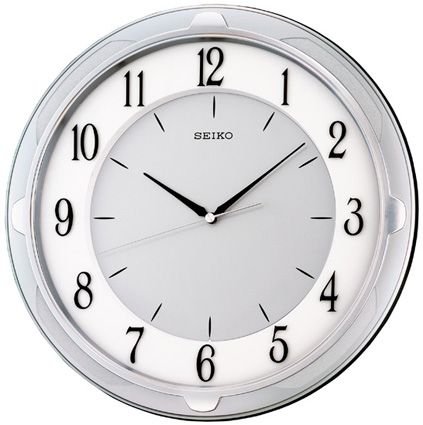 Seiko Пластиковые настенные интерьерные часы Seiko QXA418S