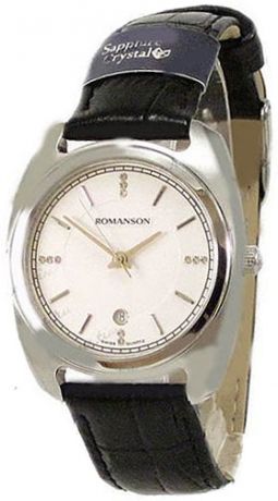 Romanson Женские наручные часы Romanson TL 1269 LW(WH)BK