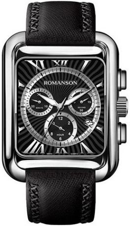 Romanson Мужские наручные часы Romanson TL 0353H MW(BK)