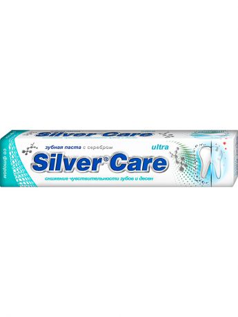 Silver Care Зубная паста "Ultra" со фтором , 75мл