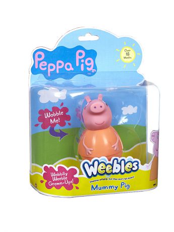 Peppa Pig Фигурка неваляшка Мама Пеппы