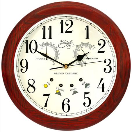 Vostok Деревянные настенные интерьерные часы Vostok Н-12118-2