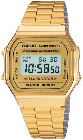 Casio Мужские японские наручные часы Casio Collection A-168WG-9