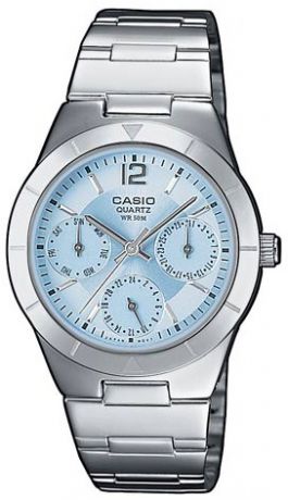 Casio Женские японские наручные часы Casio Collection LTP-2069D-2A