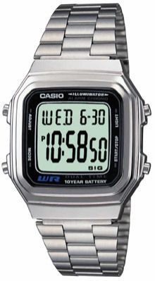 Casio Мужские японские электронные наручные часы Casio Collection A-178WA-1