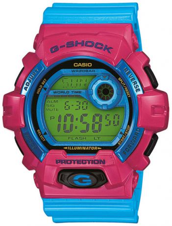 Casio Мужские японские спортивные наручные часы Casio G-Shock G-8900SC-4E