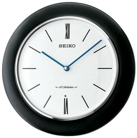 Seiko Деревянные настенные интерьерные часы Seiko QXM288K